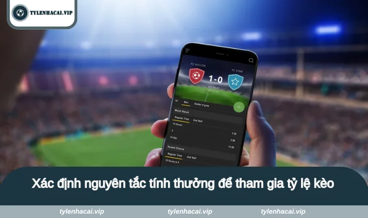 cac ty le keo trong bong da 4 Xác định nguyên tắc tính thưởng để tham gia tỷ lệ kèo