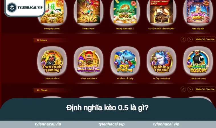 Định nghĩa kèo 0.5 là gì?